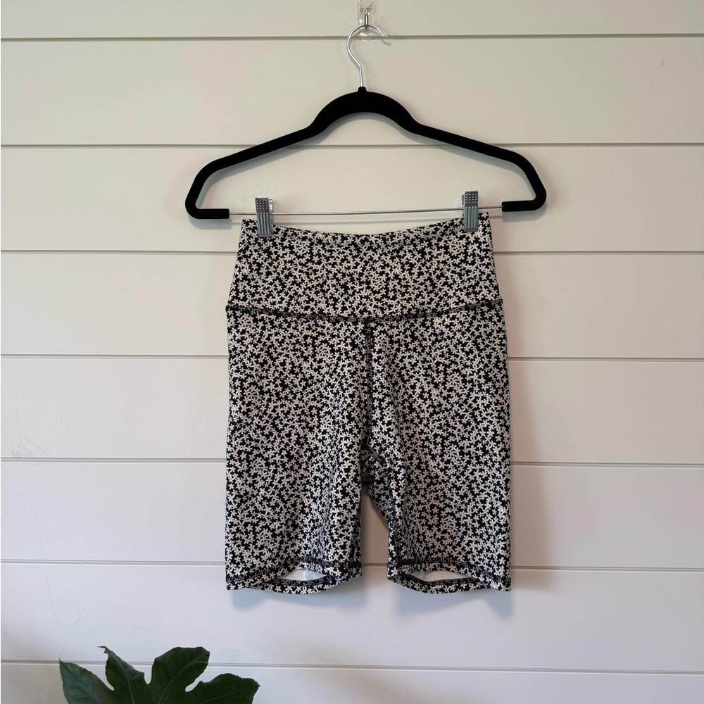 Balance Collection Black Daisy Bike Shorts
